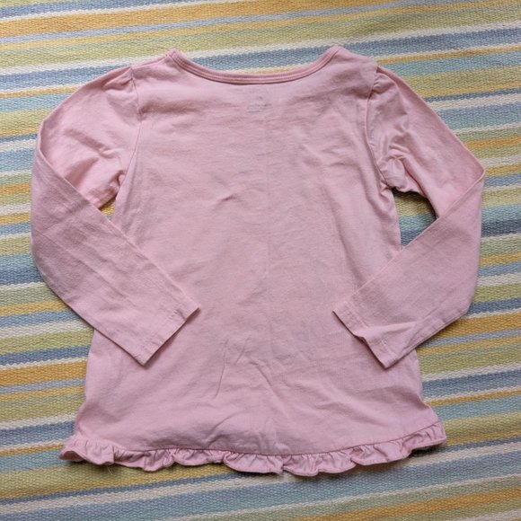 🛍️ BUNDLE ONLY | Carter's pink cat Purrfect top 4T - Picture 5 of 8